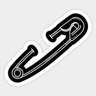 Safety Pin 2 Sticker